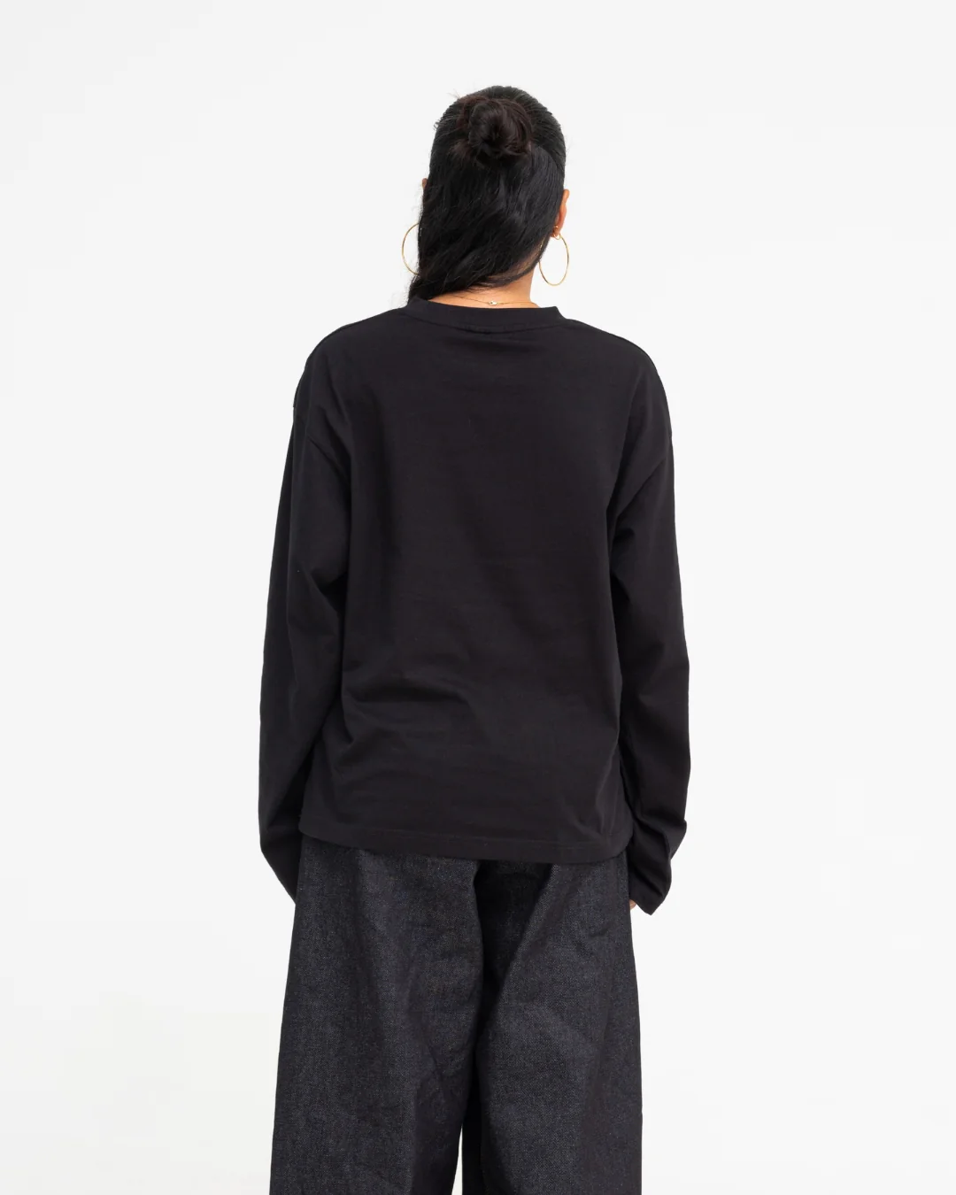 Long Sleeve Tee (Black) - Image 10