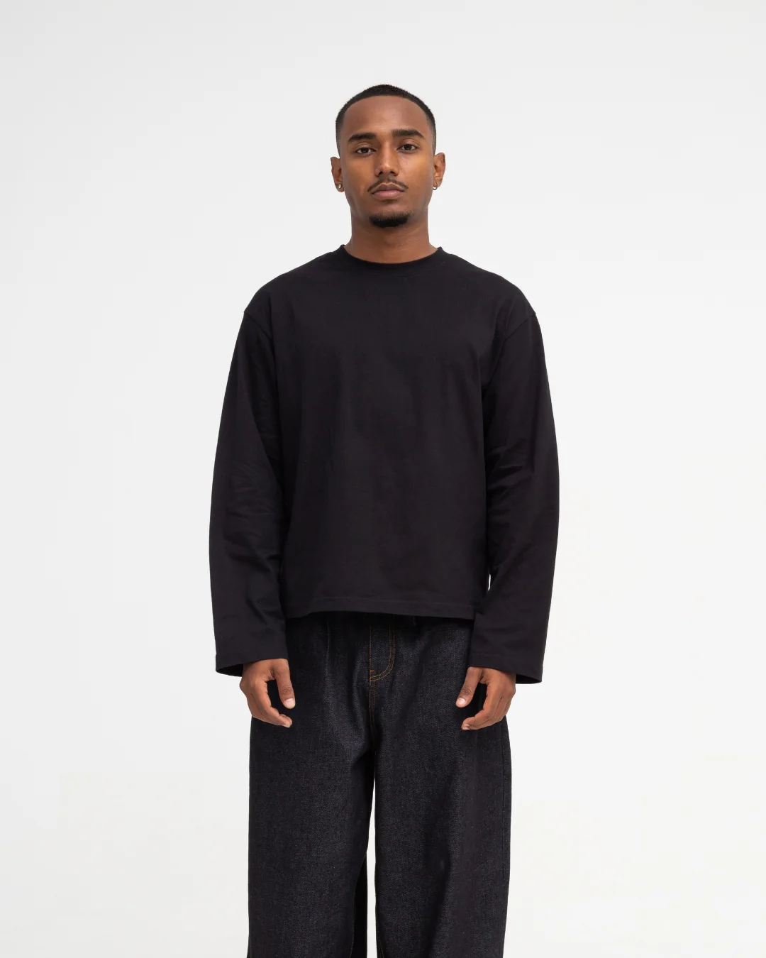 Long Sleeve Tee (Black) - Image 5