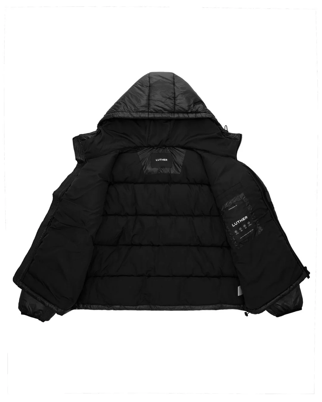 Puffer Jacket (Black) - Image 6