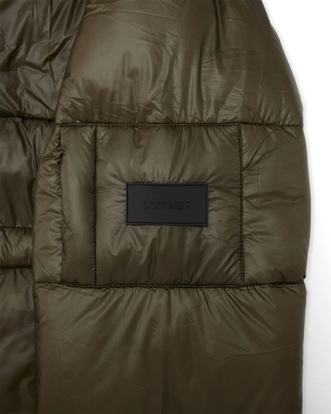 Puffer Jacket (Olive) - Image 10