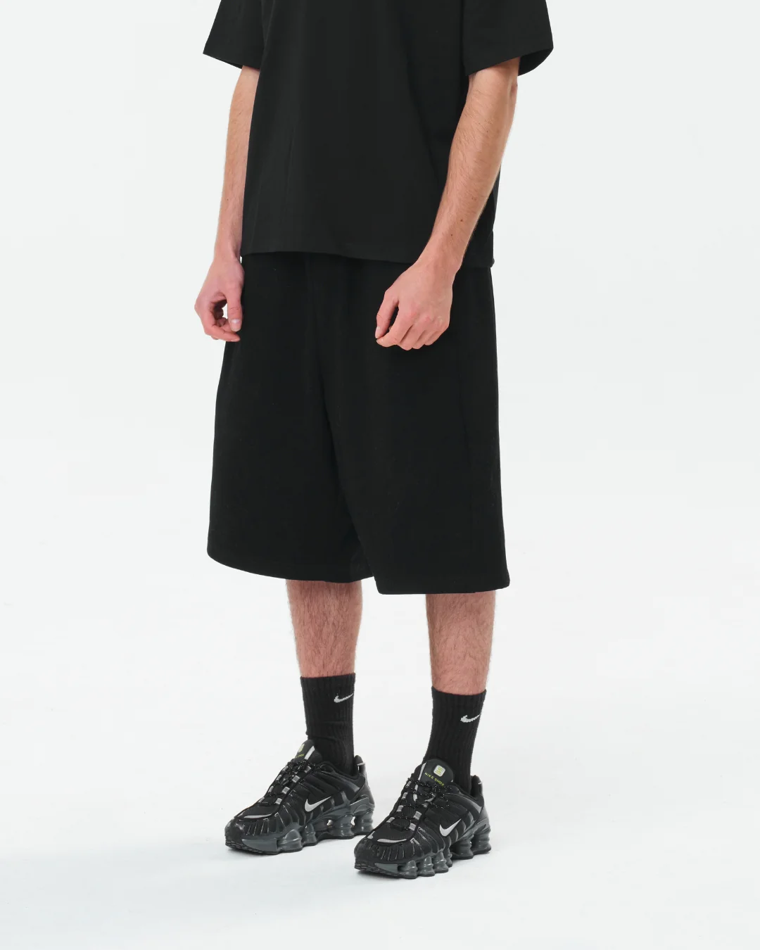 Trackie Shorts (Black) - Image 8