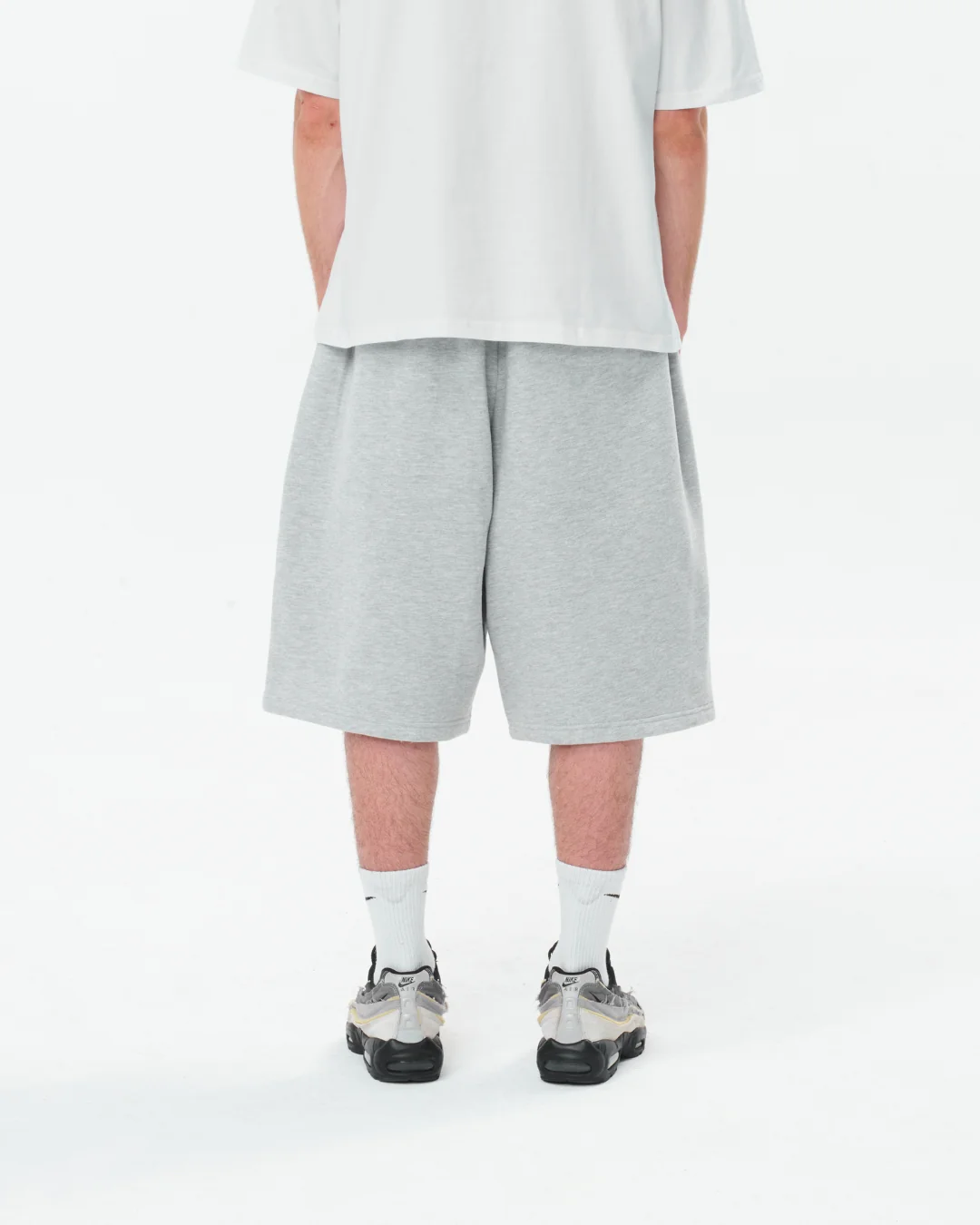 Trackie Shorts (Grey) - Image 9