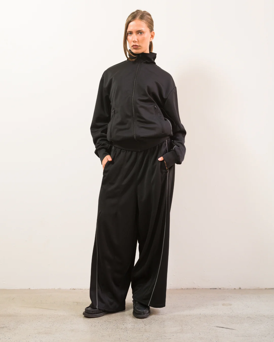 Wide Track Pants (Anthracite) - Image 4