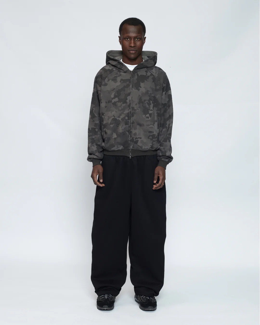 Zip Up Hoodie (Dark Camo) - Image 12